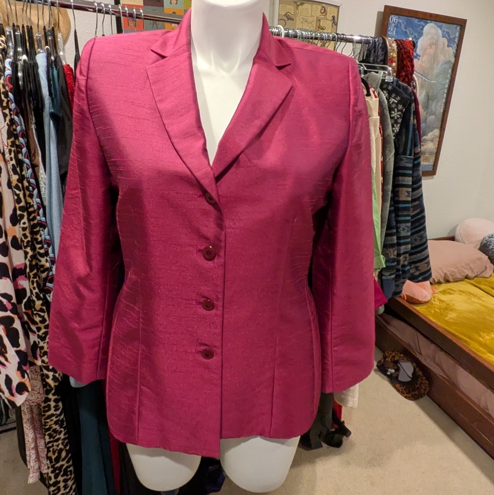 Women's Pink Blazer - 14P